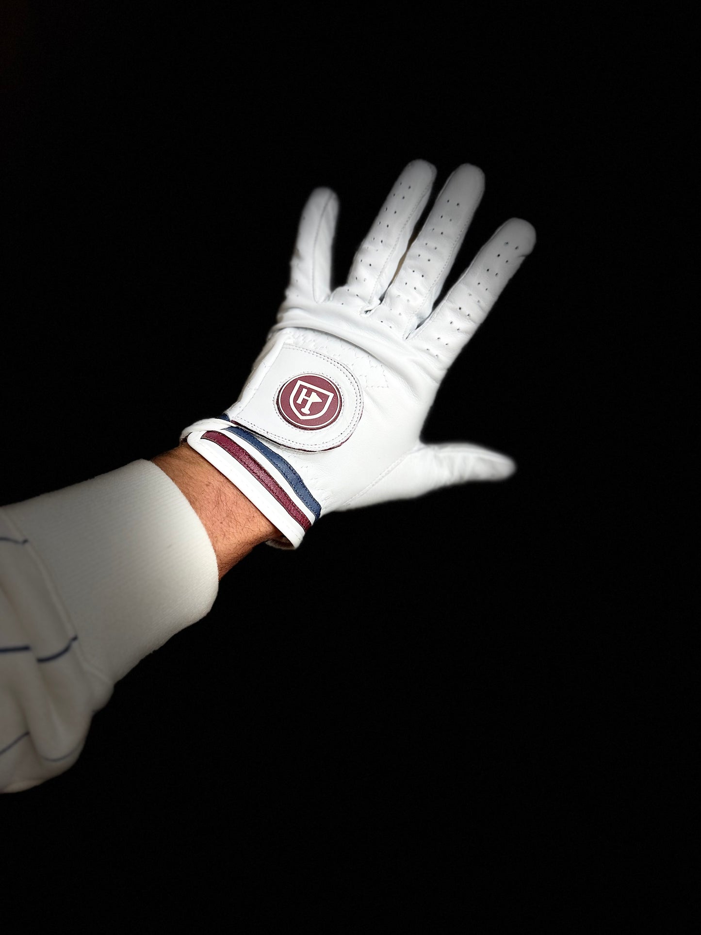The Haus Essential Bordeaux & Oxford Navy Glove