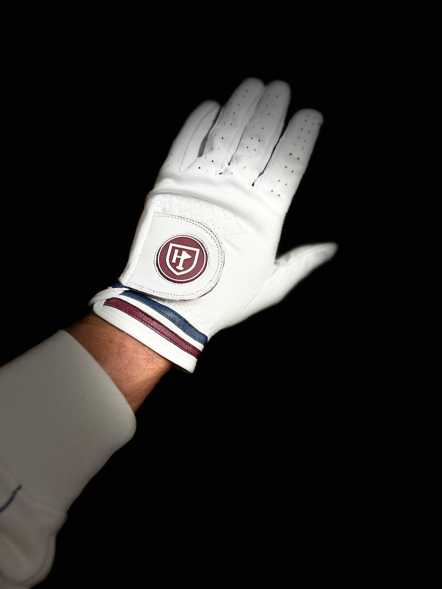 The Haus Essential Bordeaux & Oxford Navy Glove